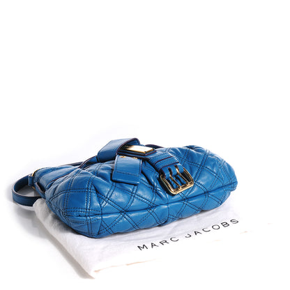 Marc Jacobs Quilted Leather Kristina Blue 4 of 10