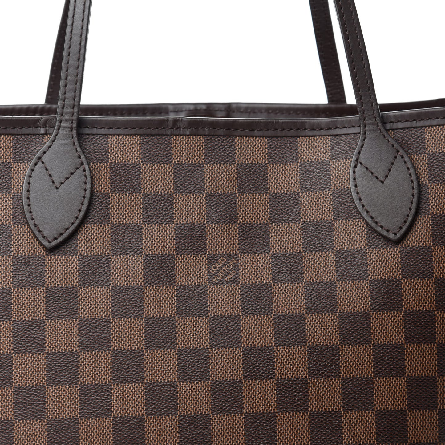 Damier Ebene Neo Neverfull MM Rose Ballerine