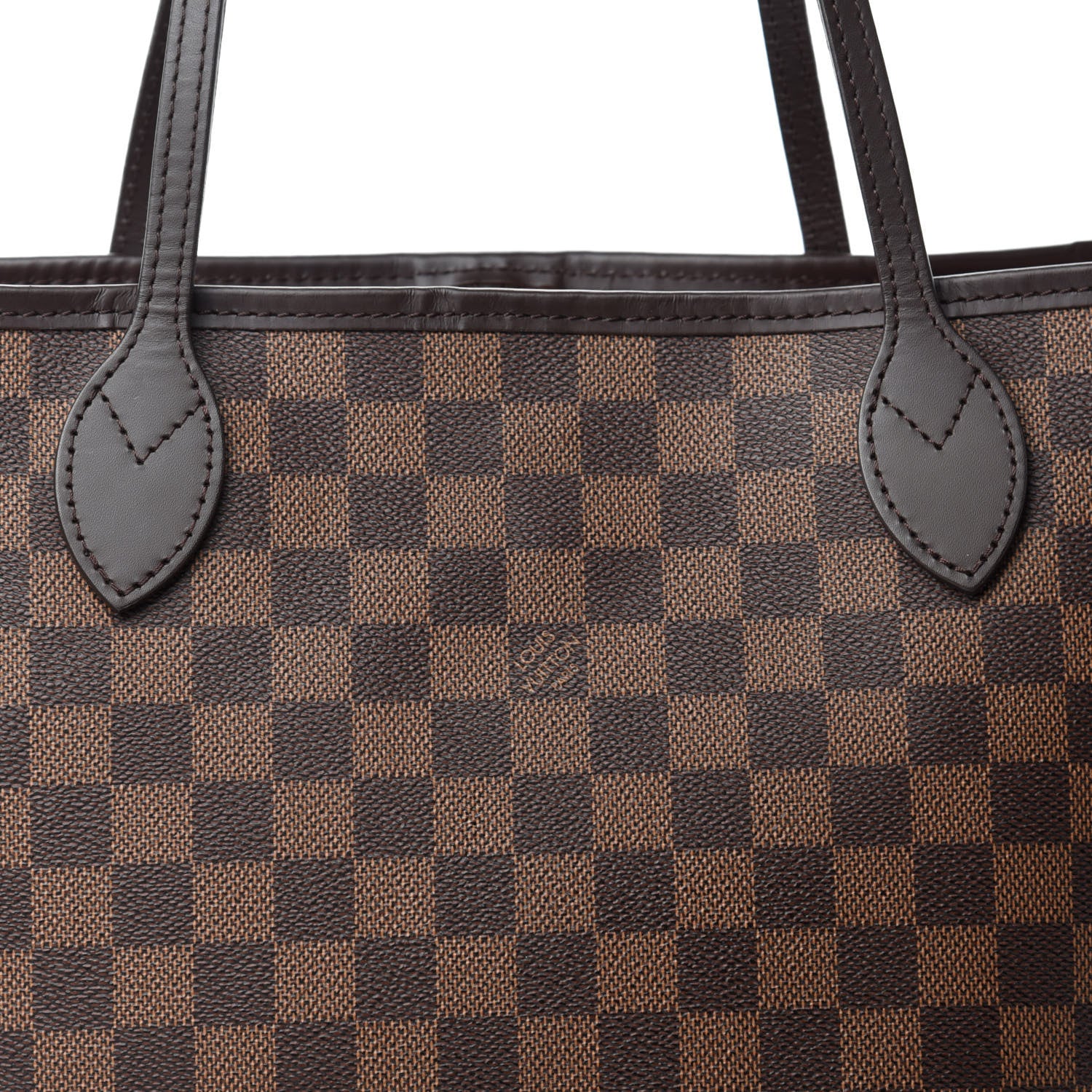 Louis Vuitton Damier Ebene Neo Neverfull MM Rose Ballerine 11 of 11