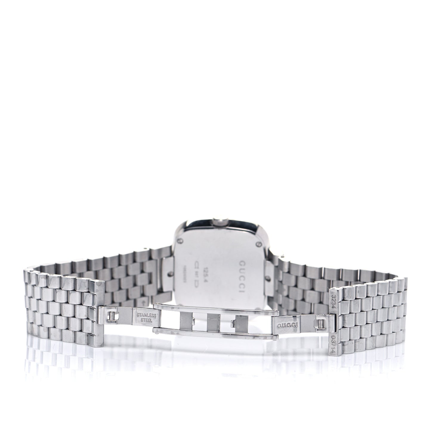 Stainless Steel 32mm G-Gucci Quartz Watch Silver