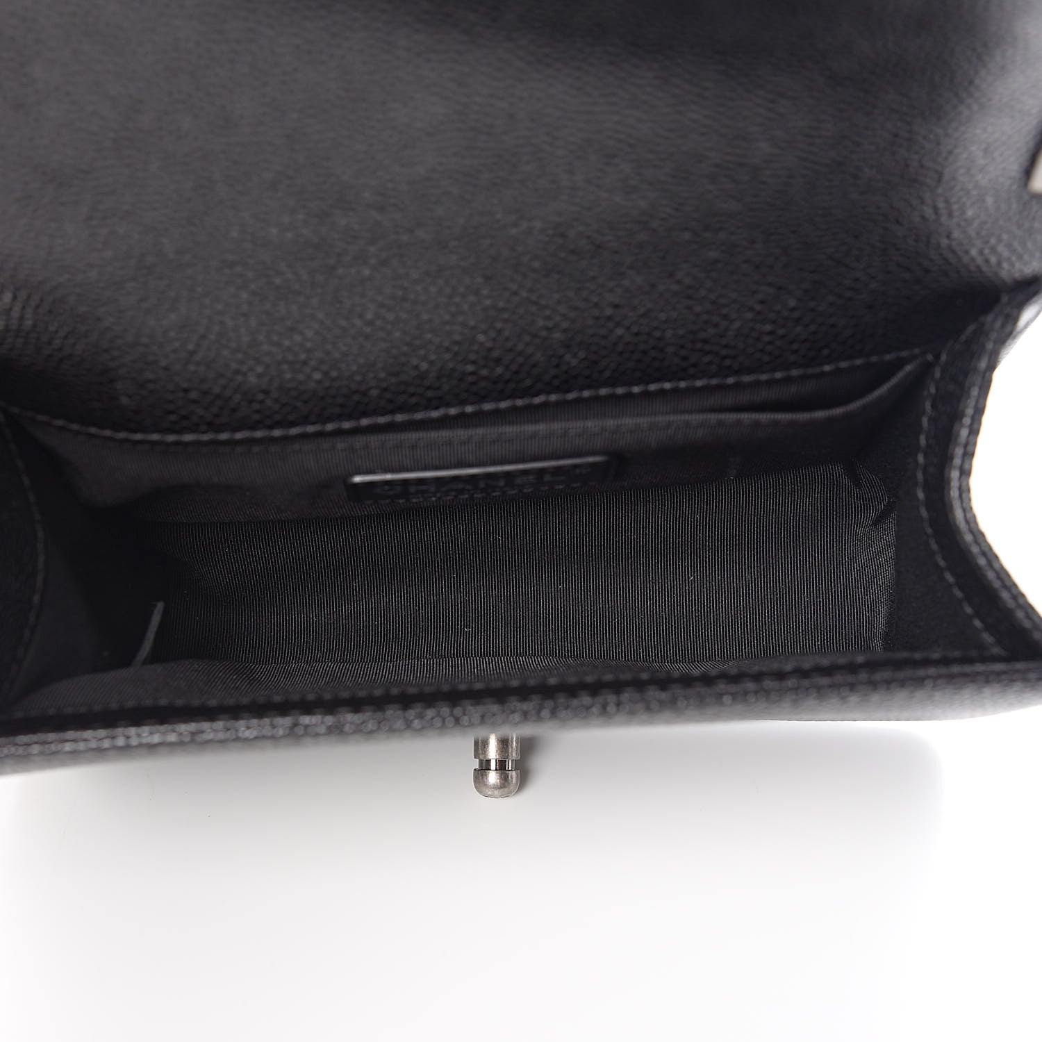 Chanel Caviar Quilted Small Boy Flap Black 5 of 10