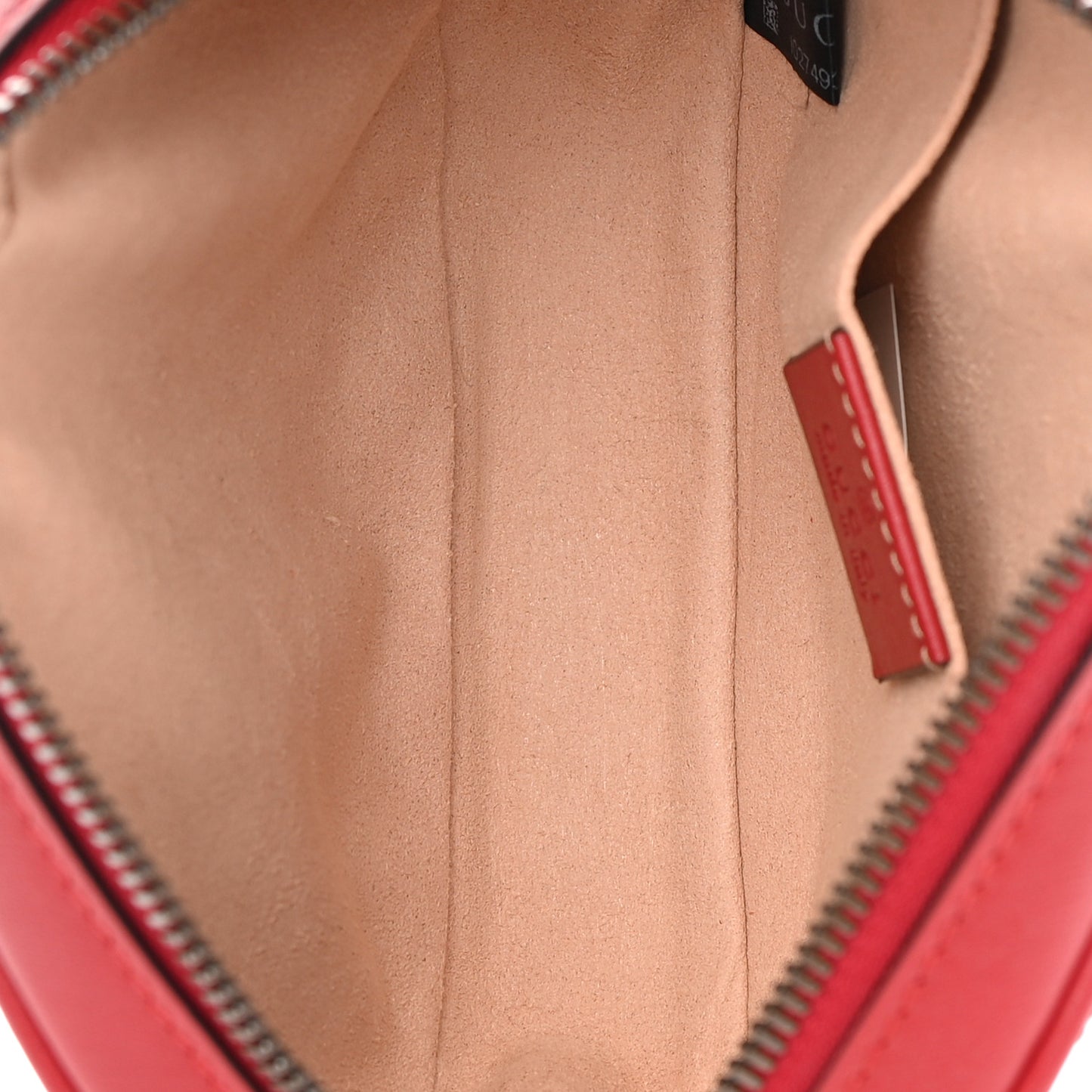 Calfskin Matelasse GG Marmont Belt Bag 85 34 Hibiscus Red