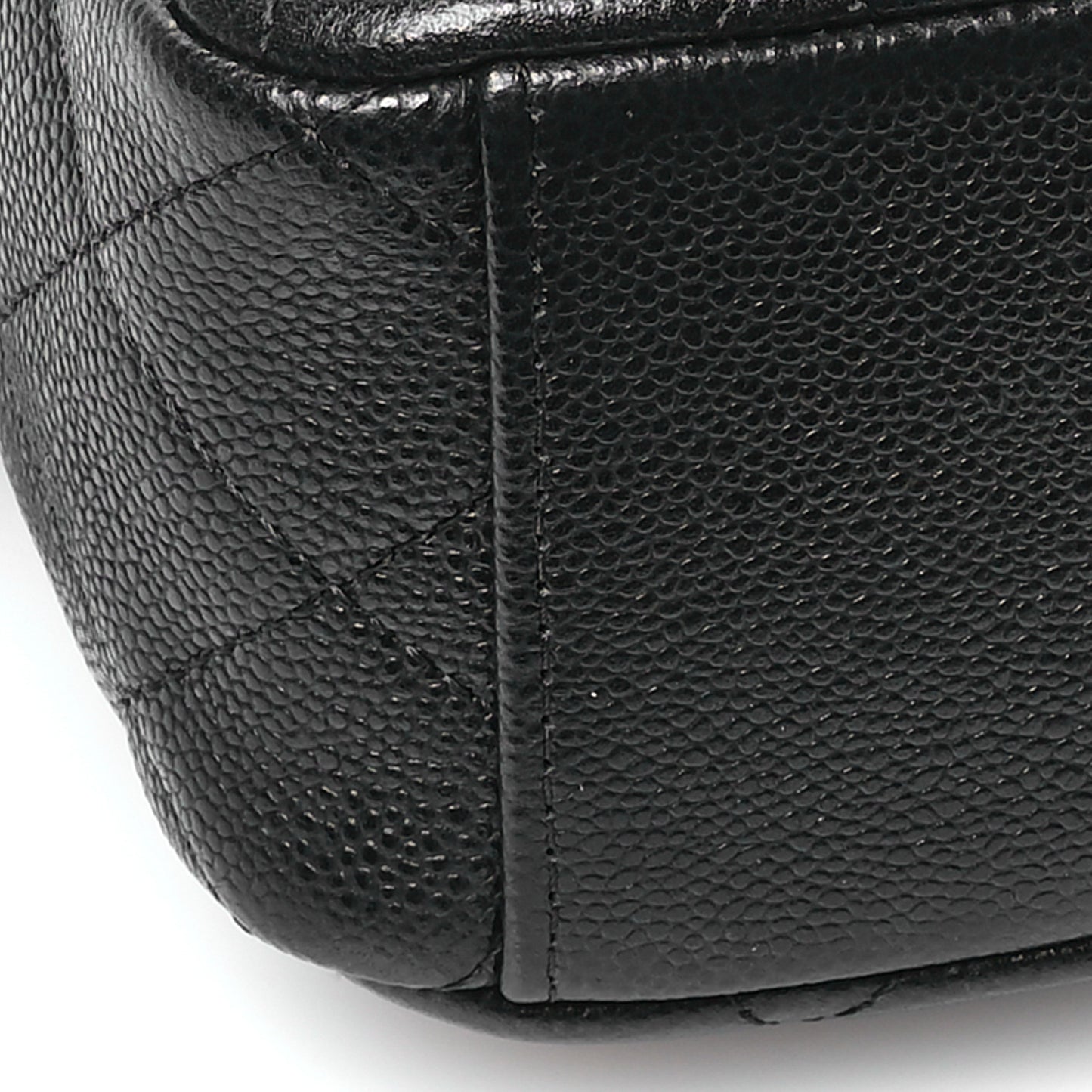 Caviar Quilted CC Mini Classic Backpack Black