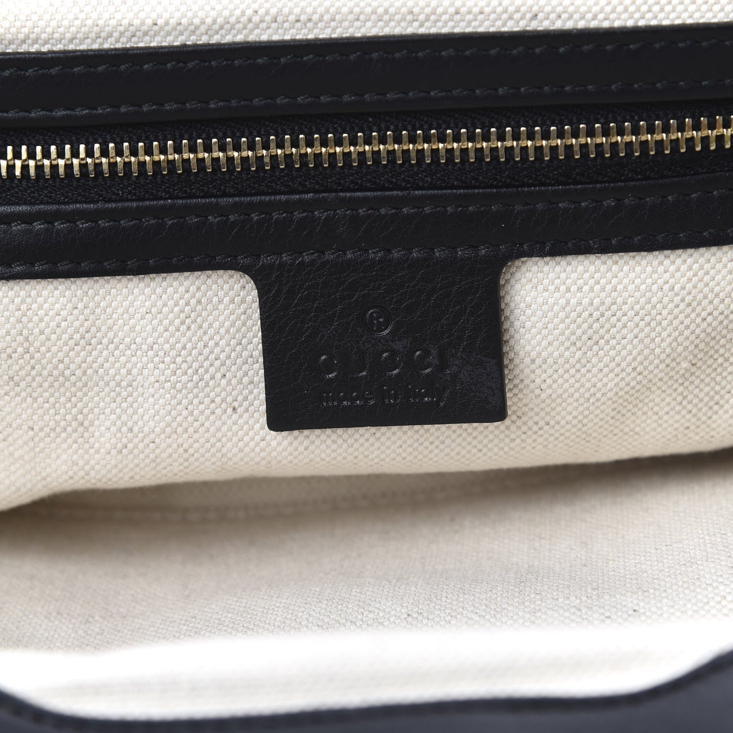 Gucci Calfskin Bamboo Frame Top Tassel Clutch Black 6 of 9