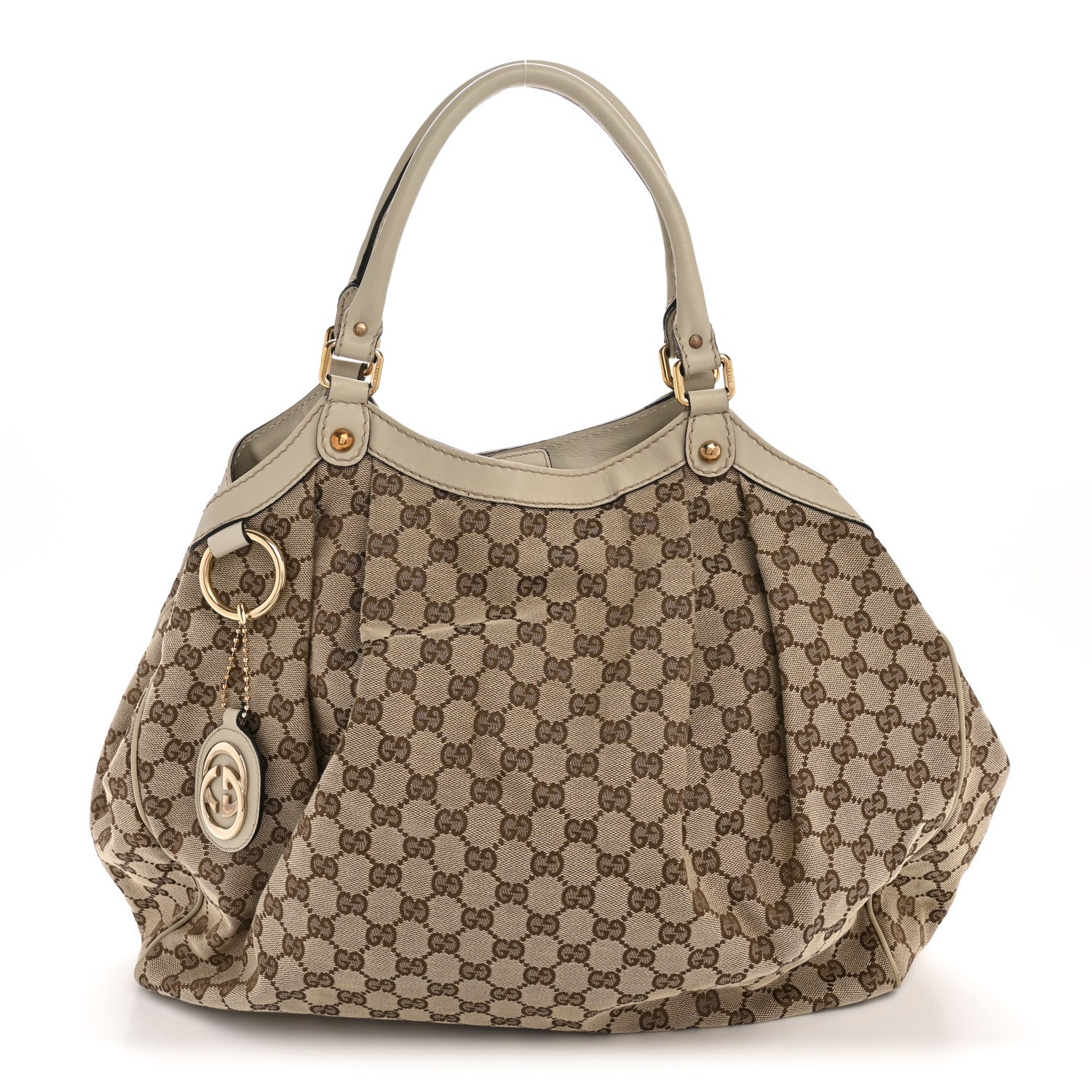Gucci Monogram Large Sukey Tote Off White 1 of 13