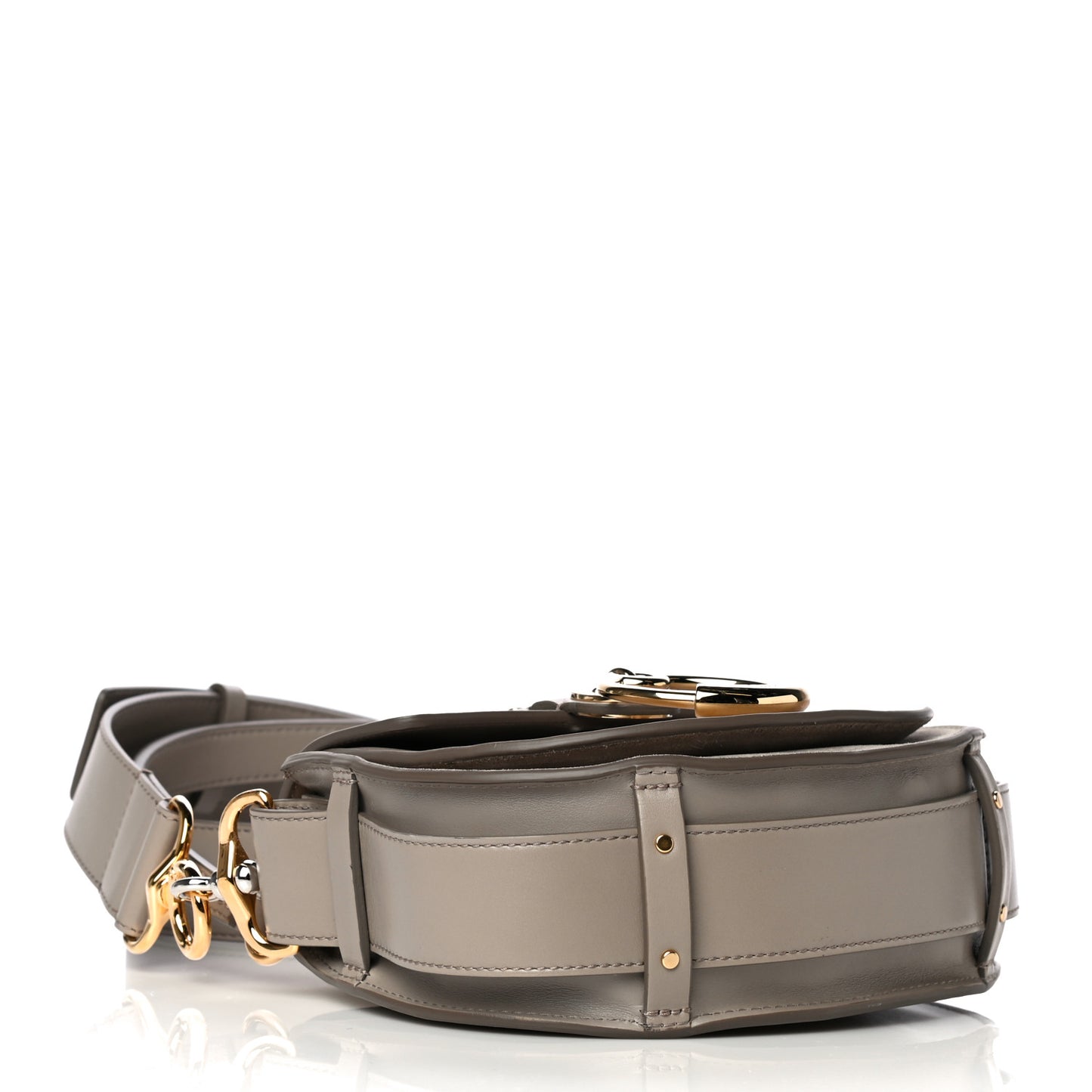 Calfskin Small Tess Bag Motty Grey