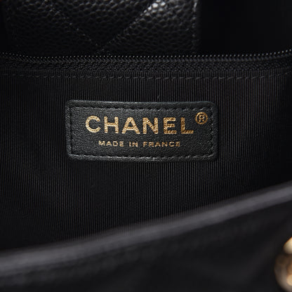 Chanel Caviar Quilted Large Shopping Tote Black 5 of 9