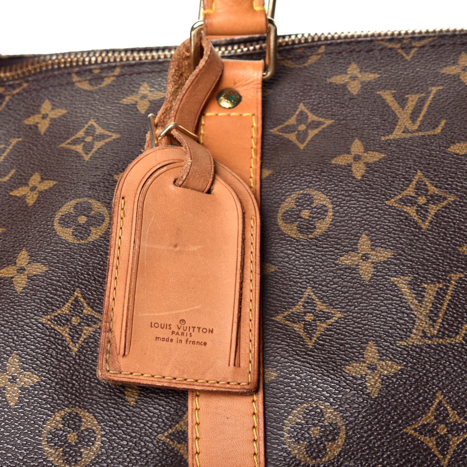 Louis Vuitton Monogram Keepall Bandouliere 55 8 of 10