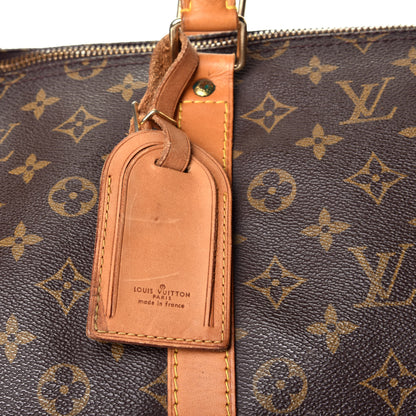 Louis Vuitton Monogram Keepall Bandouliere 55 8 of 10
