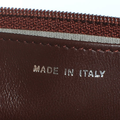 Chanel Lambskin Quilted Boy Wallet On Chain Burgundy 7 of 8