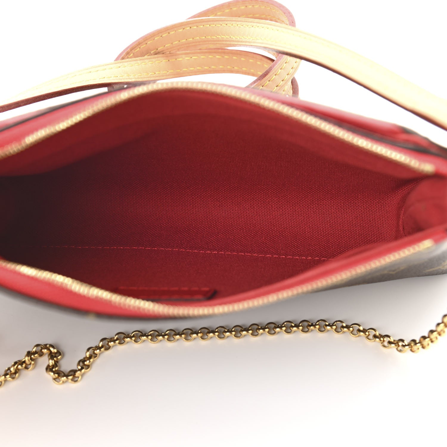 Louis Vuitton Monogram Pallas Clutch Cherry 5 of 10