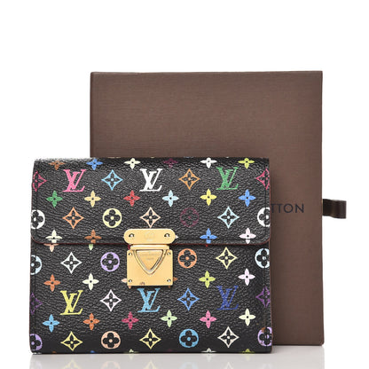 Louis Vuitton Monogram Multicolor Koala Wallet Black 9 of 9