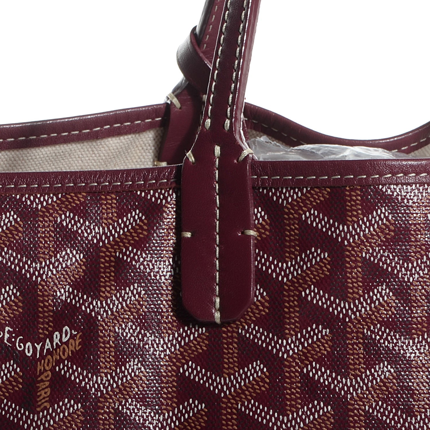 Goyard Goyardine Saint Louis PM Bordeaux 8 of 9