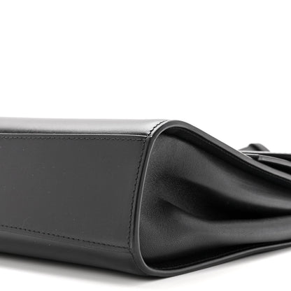 Bottega Veneta Box Calfskin Nappa Clip Bag Black 10 of 10