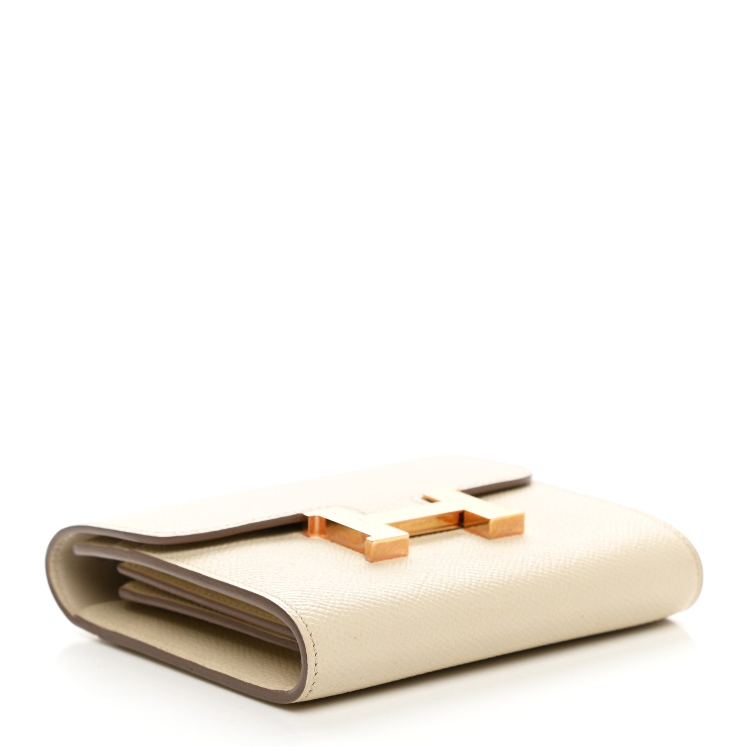 Hermes Epsom Constance Short Wallet Craie 3 of 10