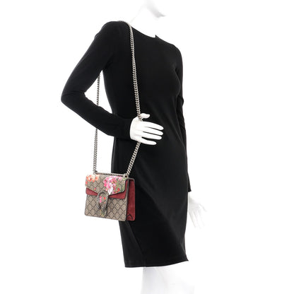 Gucci GG Supreme Monogram Blooms Mini Dionysus Shoulder Bag Beige Multicolor Dry Rose 2 of 10