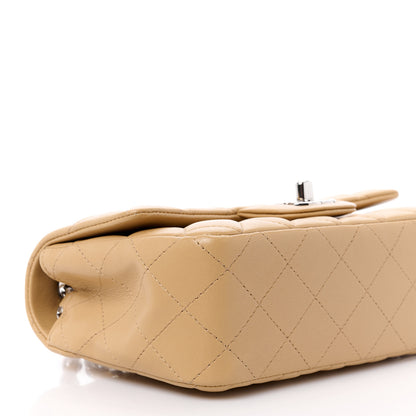 Chanel Lambskin Quilted Mini Rectangular Flap Beige 11 of 14