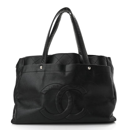 Chanel Caviar Large Executive Cerf Shopper Tote Black 2 of 10