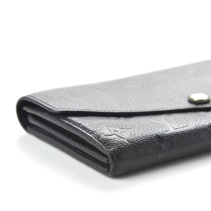 Louis Vuitton Empreinte Sarah Wallet NM Black 12 of 20