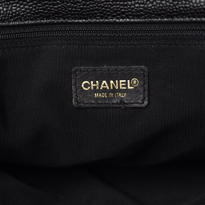 Chanel Caviar Diamond Stitched Backpack Black 6 of 8