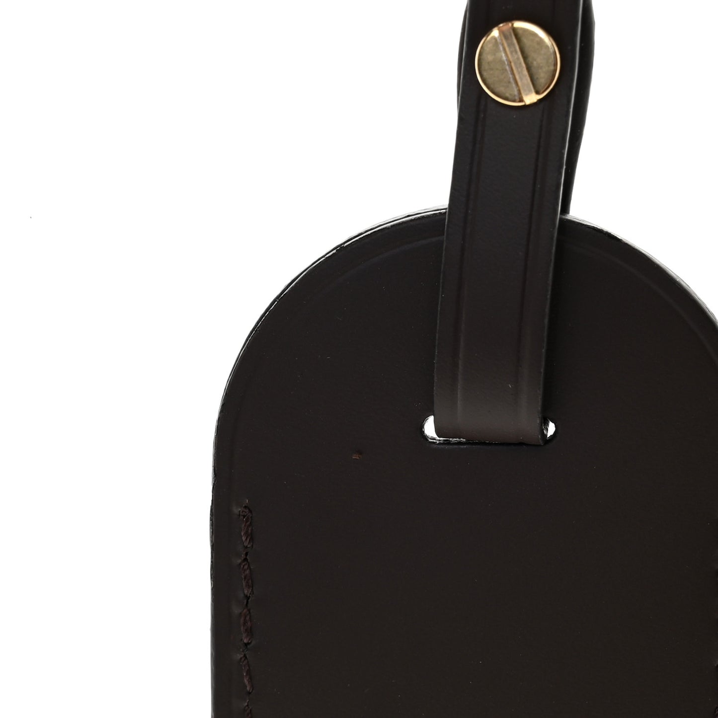 Calfskin Luggage Tag Ebene