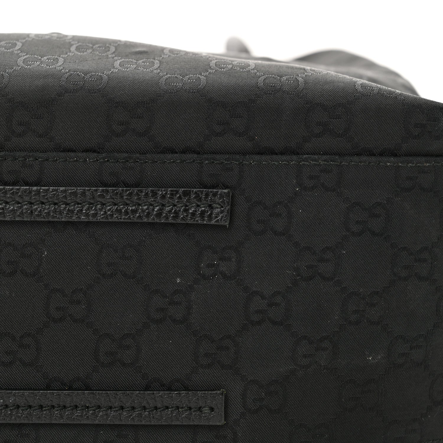 Gucci Canvas Monogram Gifford Shopping Tote Black 11 of 17