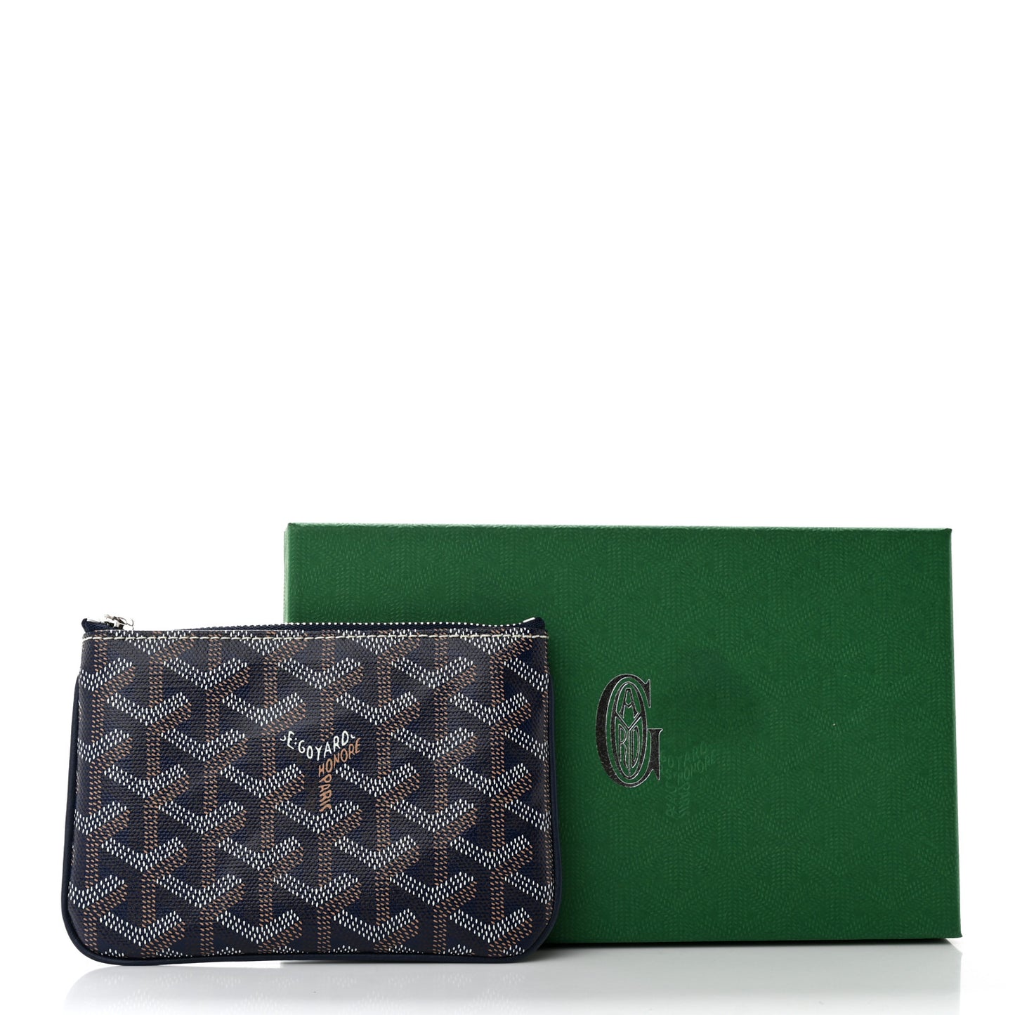 Goyardine Mini Senat Pochette Navy