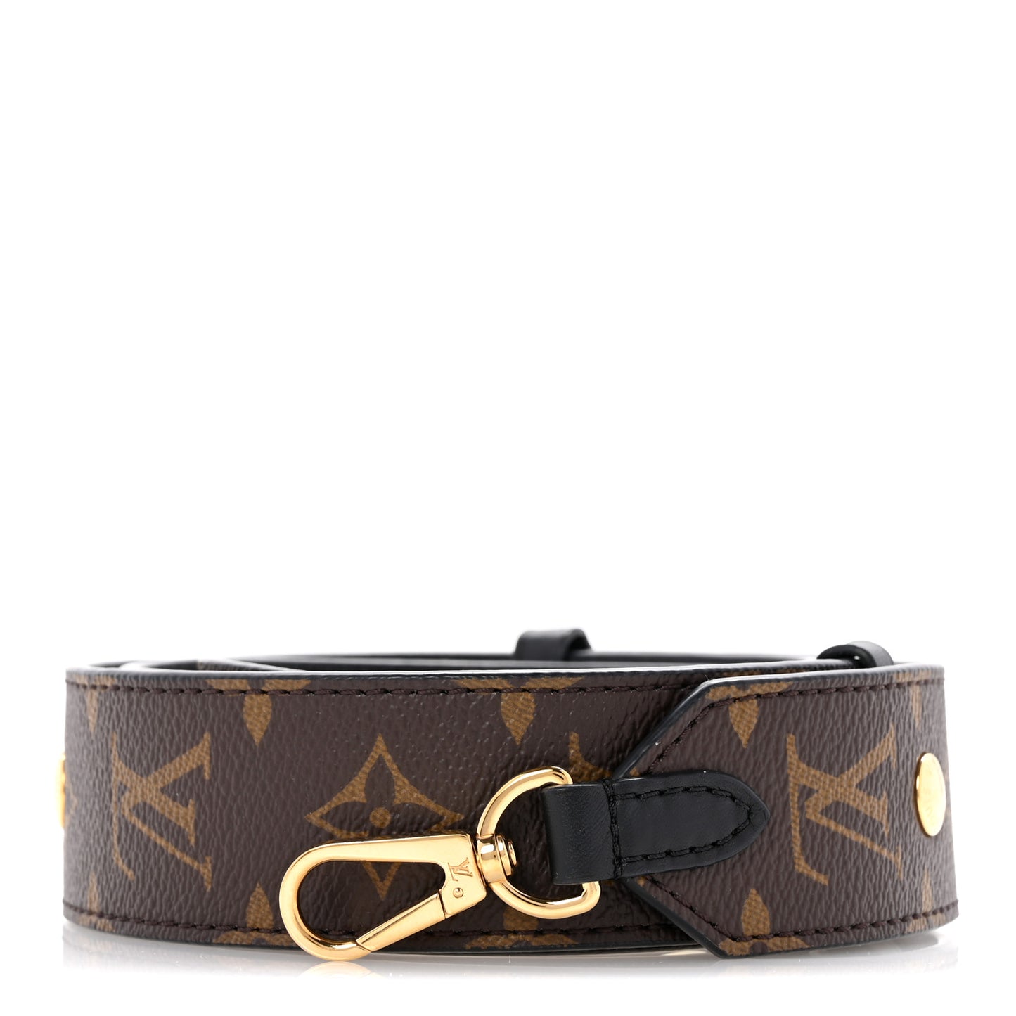 Monogram Adjustable Bandouliere Shoulder Strap Black