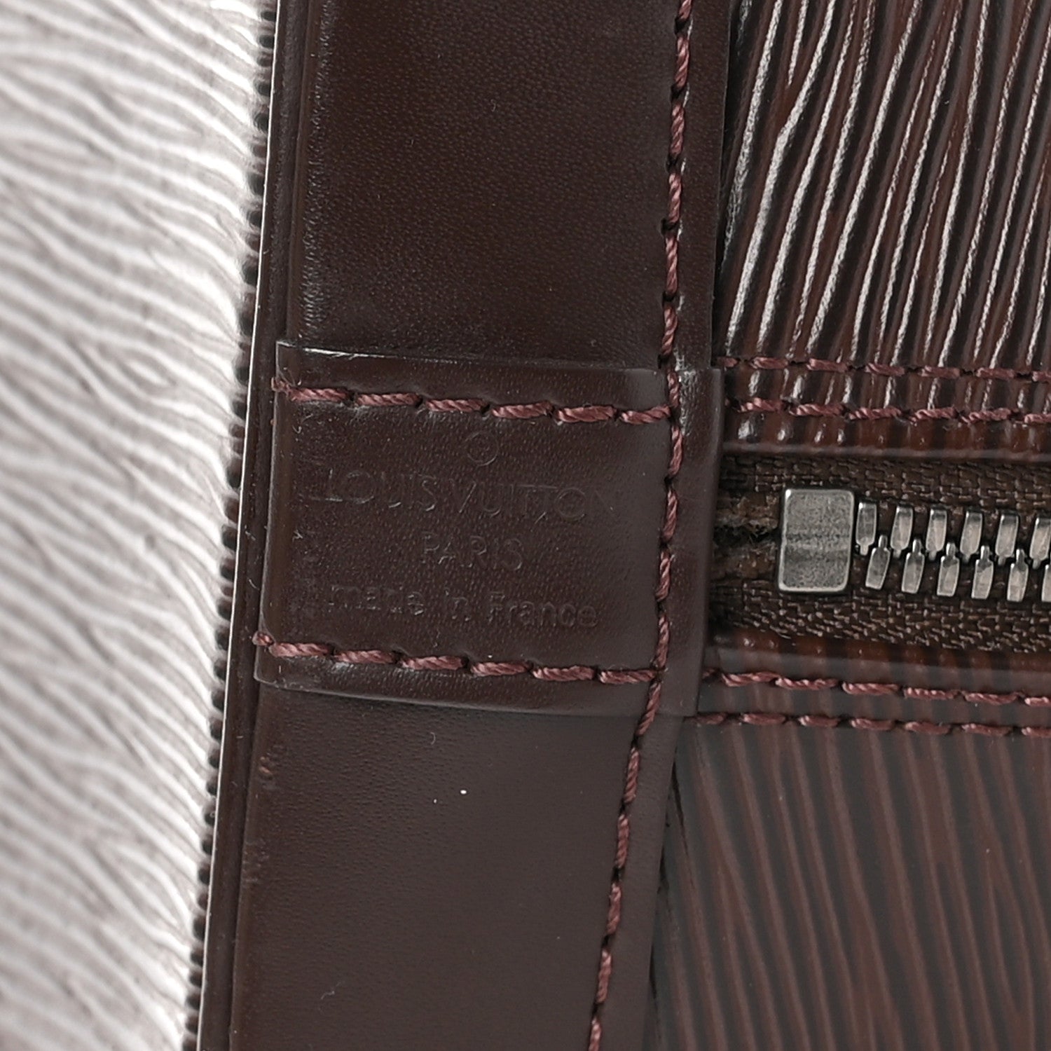 Louis Vuitton Epi Alma PM Moka 7 of 16
