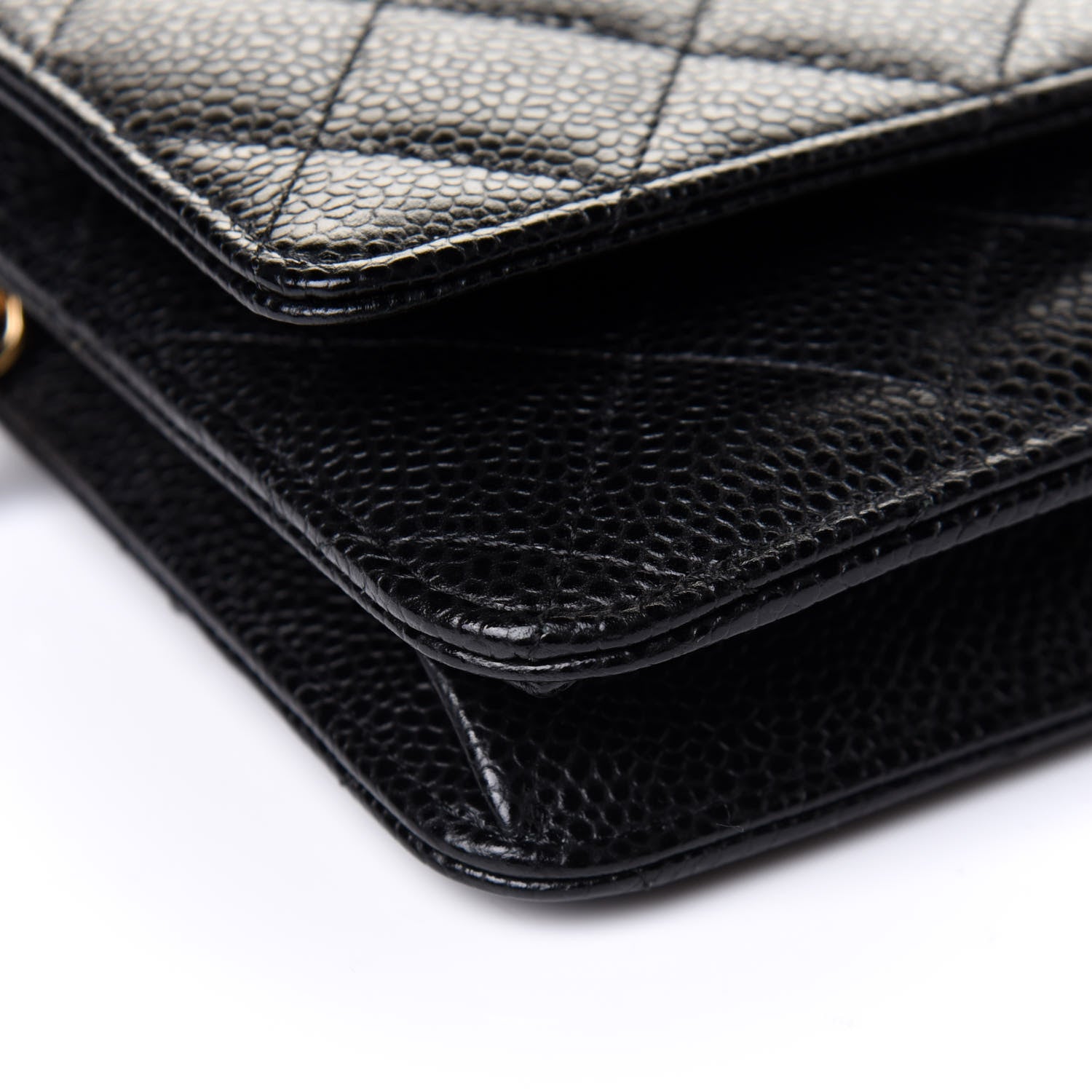Chanel Caviar Quilted Wallet On Chain WOC Black 9 of 11
