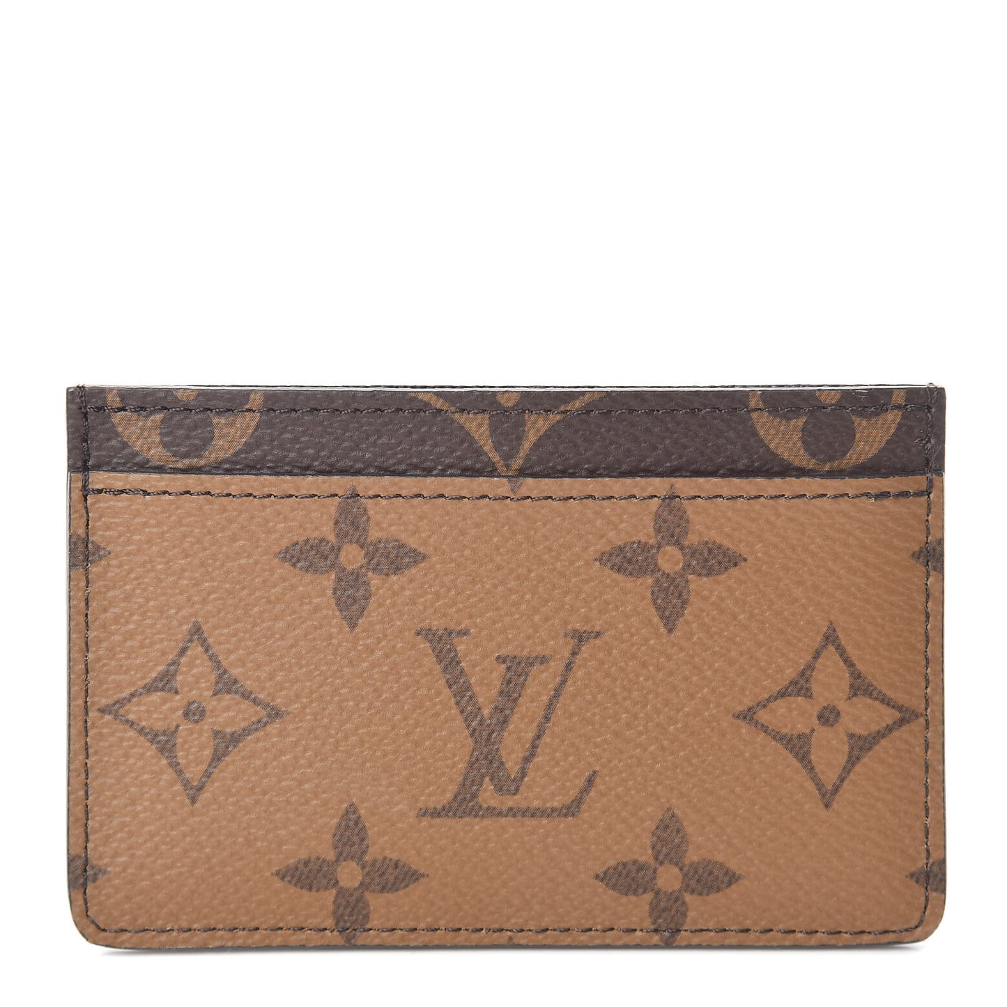 Reverse Monogram Card Holder