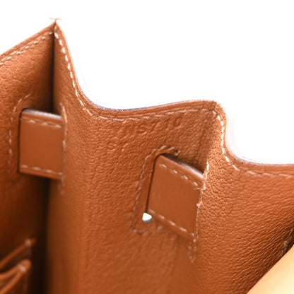 Hermes Veau Monsieur Kelly Sellier 28 Gold 7 of 11