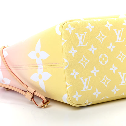 Louis Vuitton Monogram Giant By The Pool Neverfull MM Light Pink 7 of 8