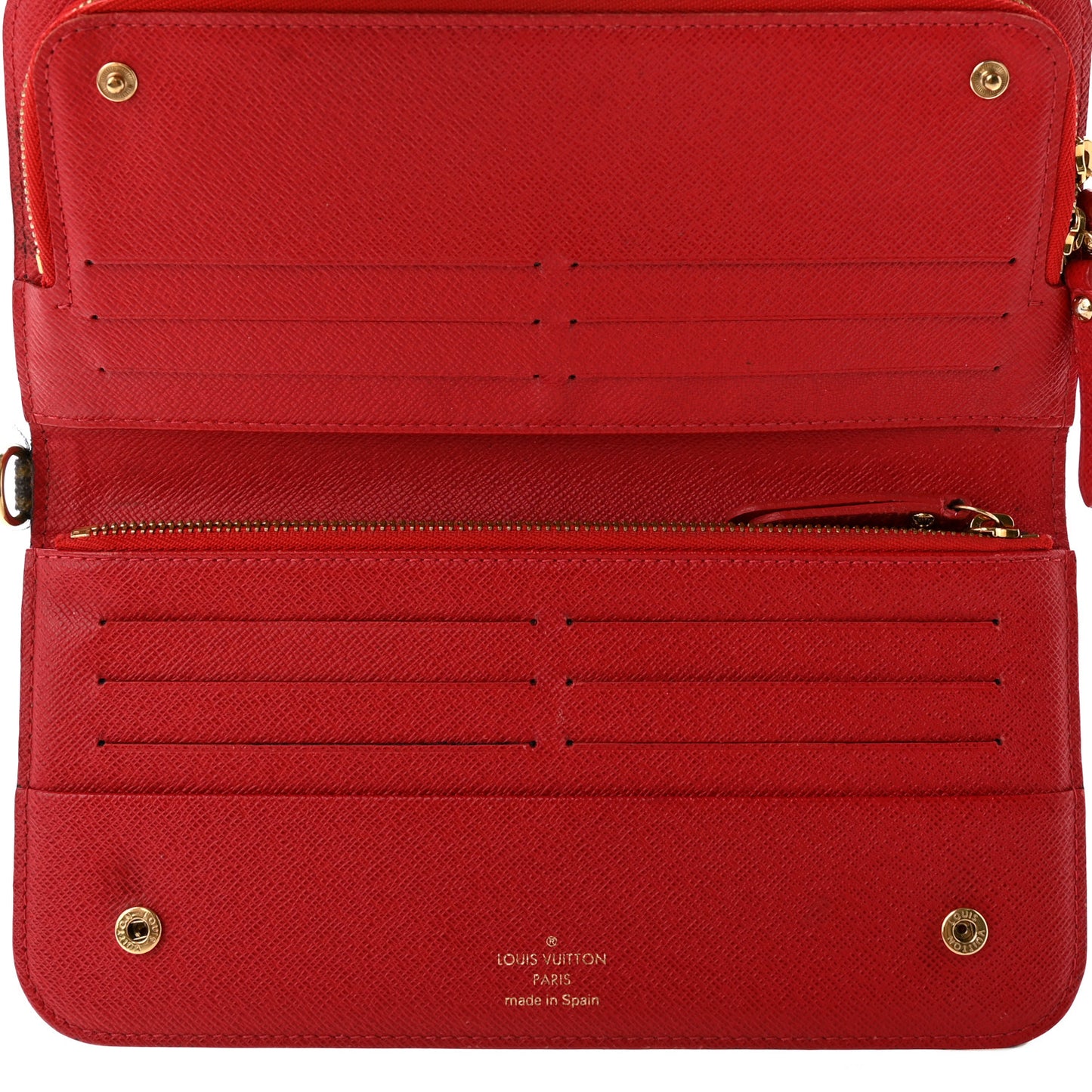 Monogram Insolite Wallet Red