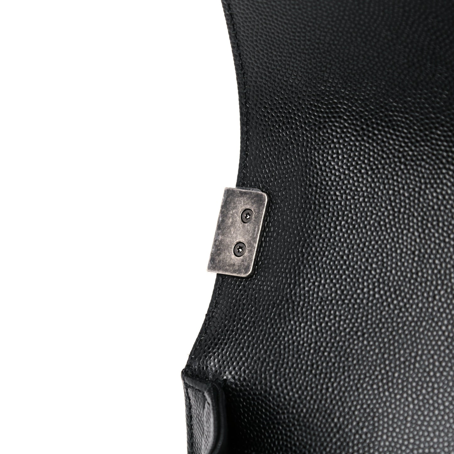 Caviar Quilted Medium Boy Flap Black