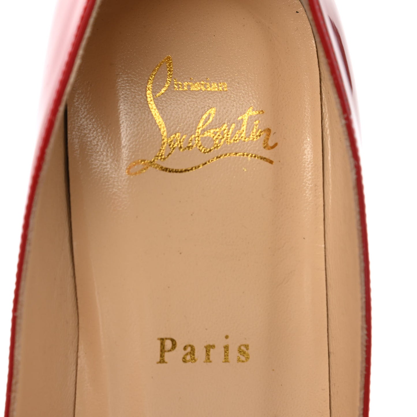 Patent Dorissima 100 Pumps 38.5 Carmine