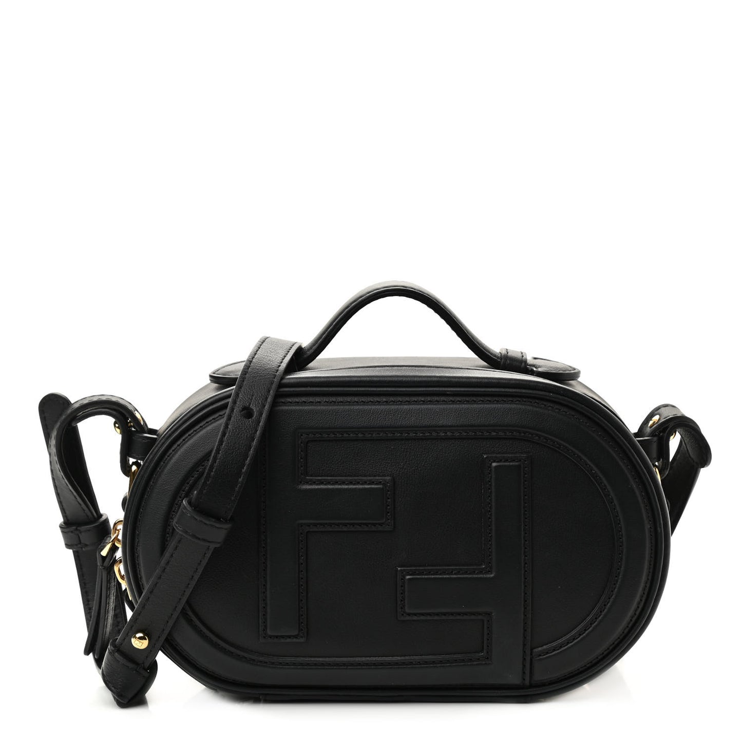 Vitello Grace Matte Mini O'Lock Camera Case Black