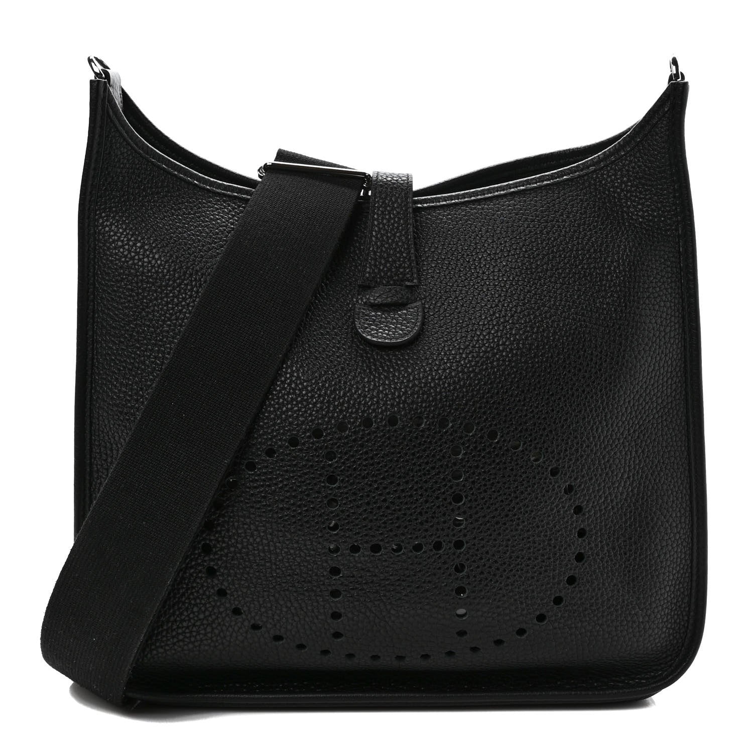 Hermes Taurillon Clemence Evelyne III GM Black 1 of 10