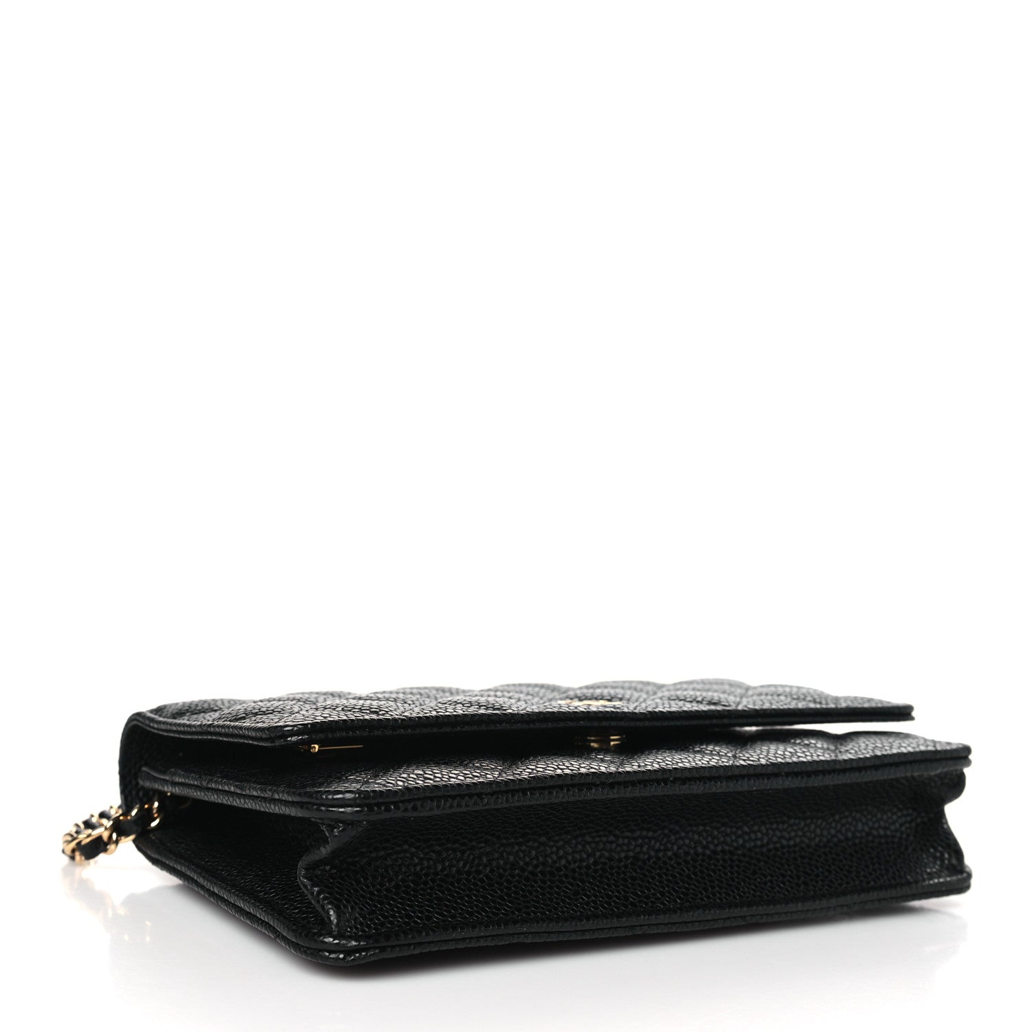 Chanel Caviar Quilted Wallet on Chain WOC Black 4 of 12