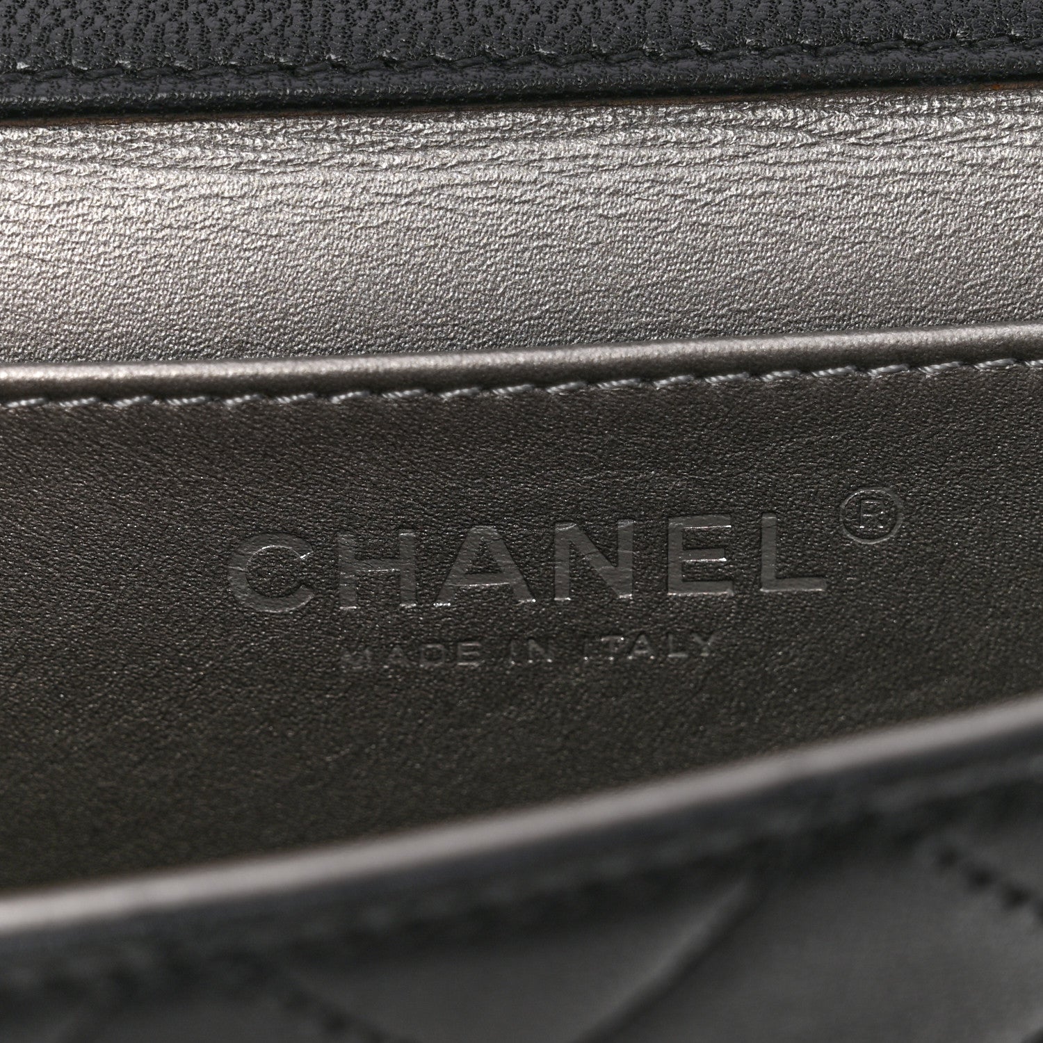 Chanel Lambskin Quilted Chic Pearls Flap Black 6 of 13