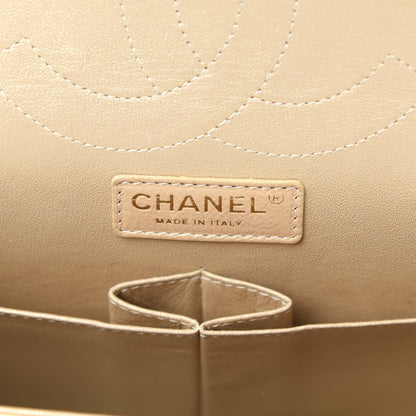 Chanel Pearly Caviar Quilted Jumbo Double Flap Gold 6 of 18