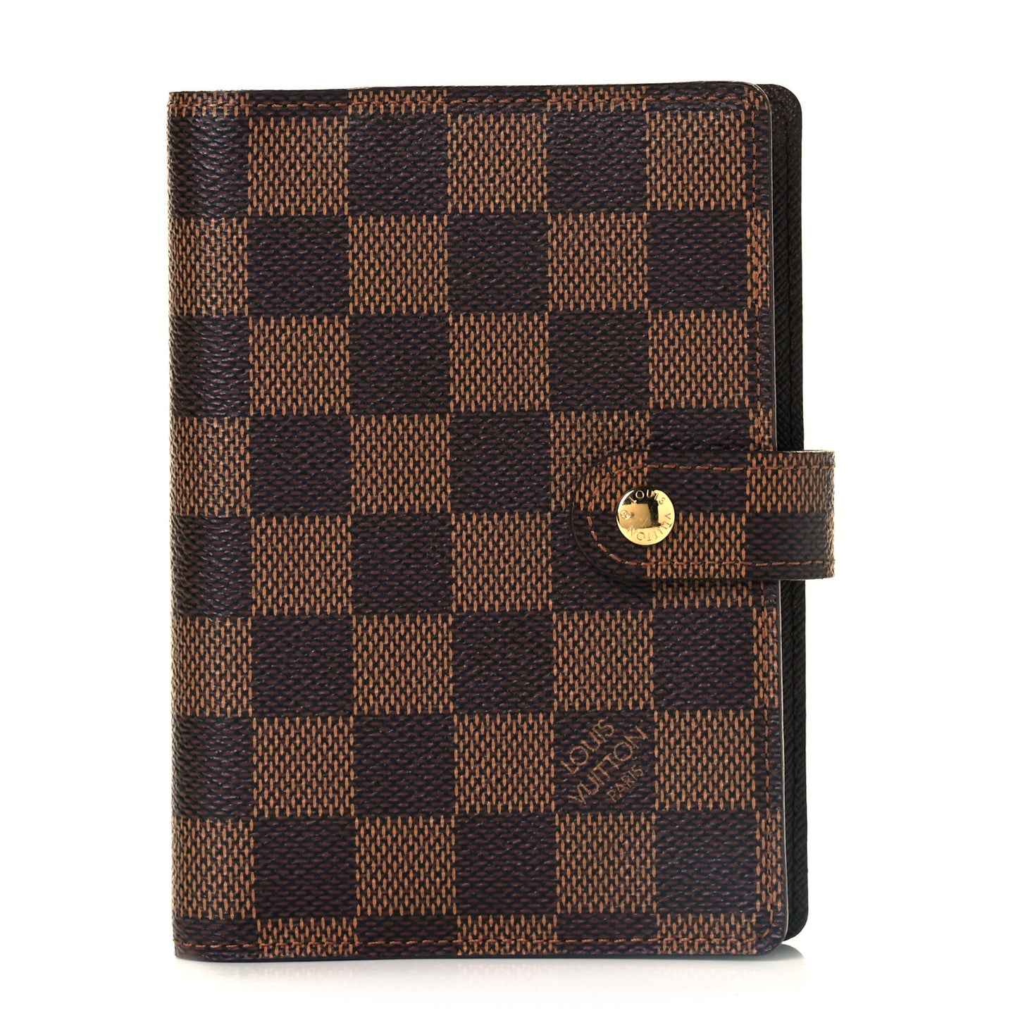 Damier Ebene Small Ring Agenda Cover