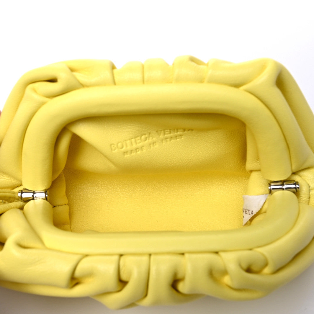Butter Calfskin Coin Purse Sherbert