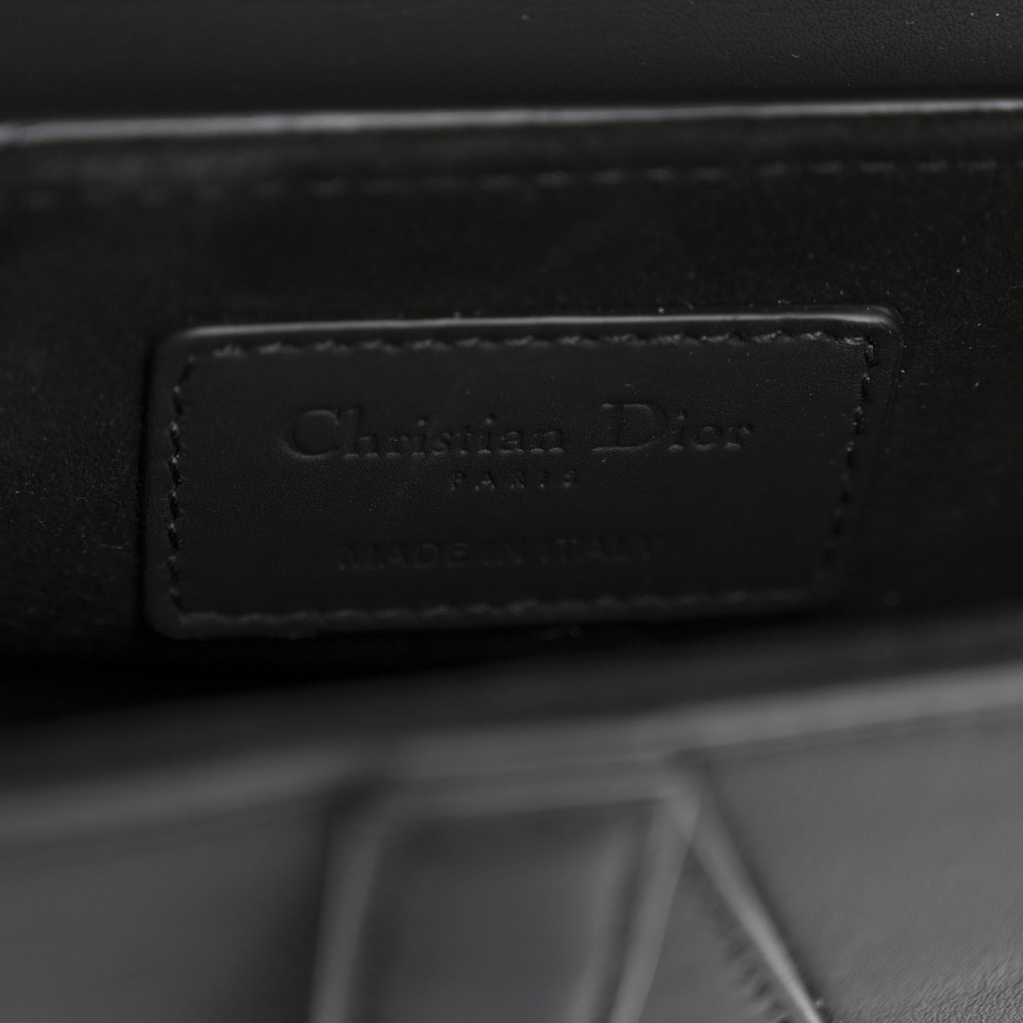 Ultra Matte Calfskin Mini Saddle Bag Black