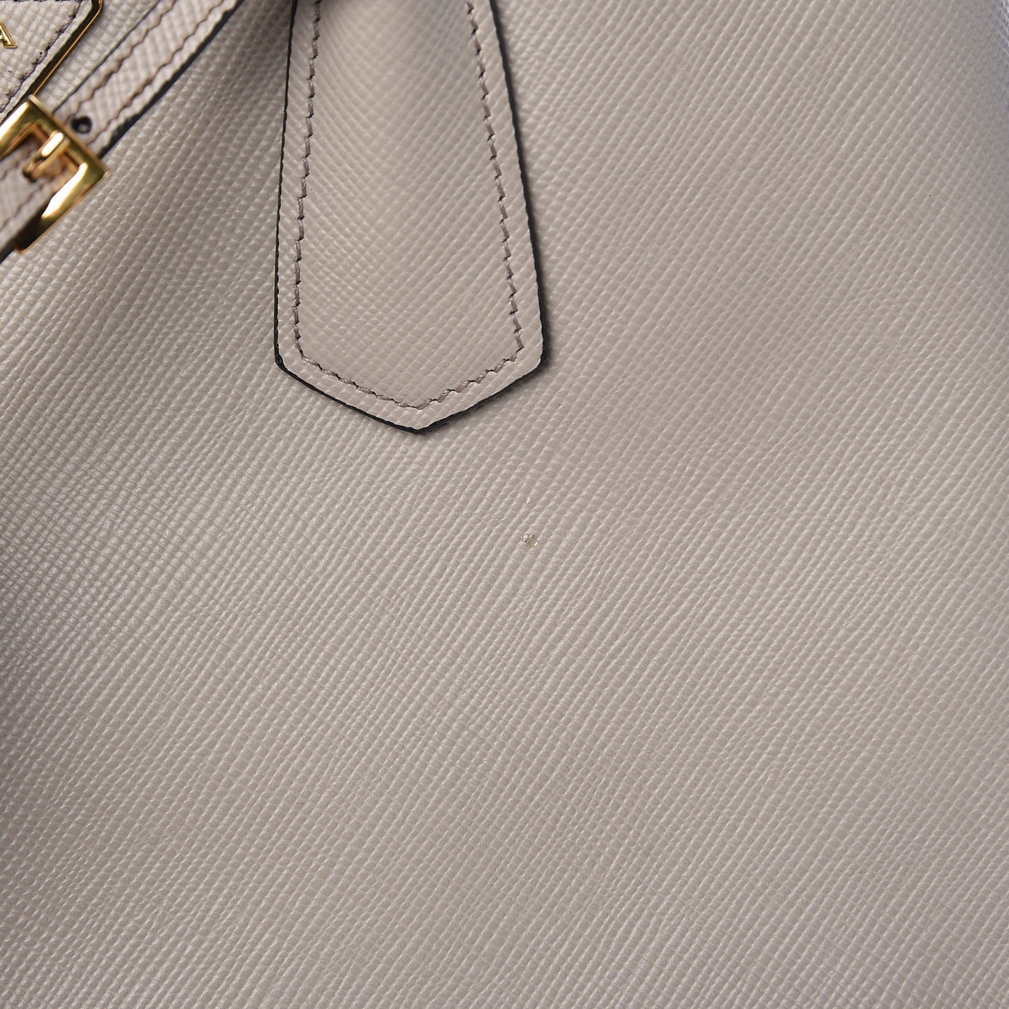 Saffiano Cuir Medium Double Bag Pomice