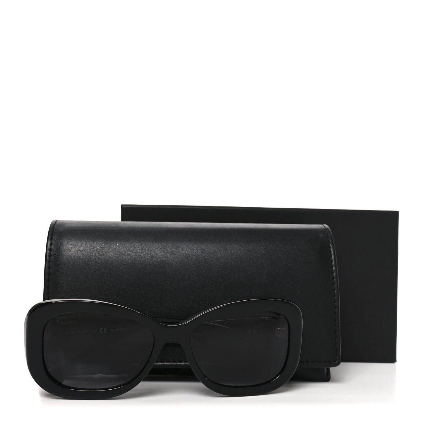 Acetate Polarized CC Sunglasses 5468-B-A Black