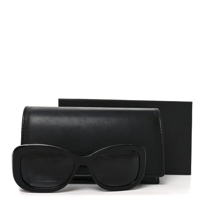 Chanel Acetate Polarized CC Sunglasses 5468-B-A Black 7 of 7