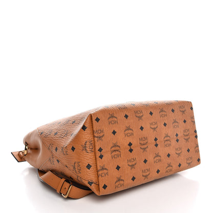 MCM Visetos Large Klara Hobo Cognac 5 of 9