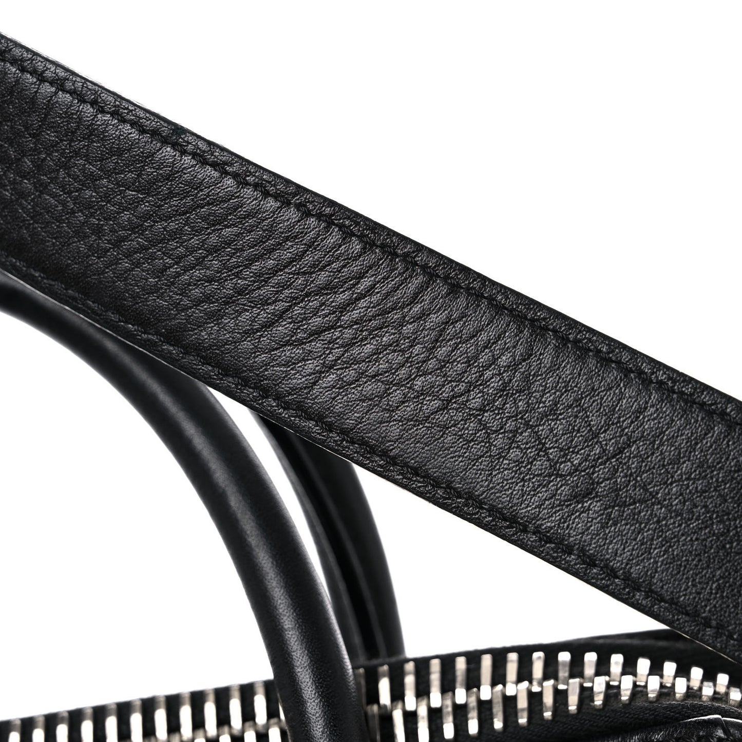 Calfskin Medium Studded Bi-Color Antigona Black White