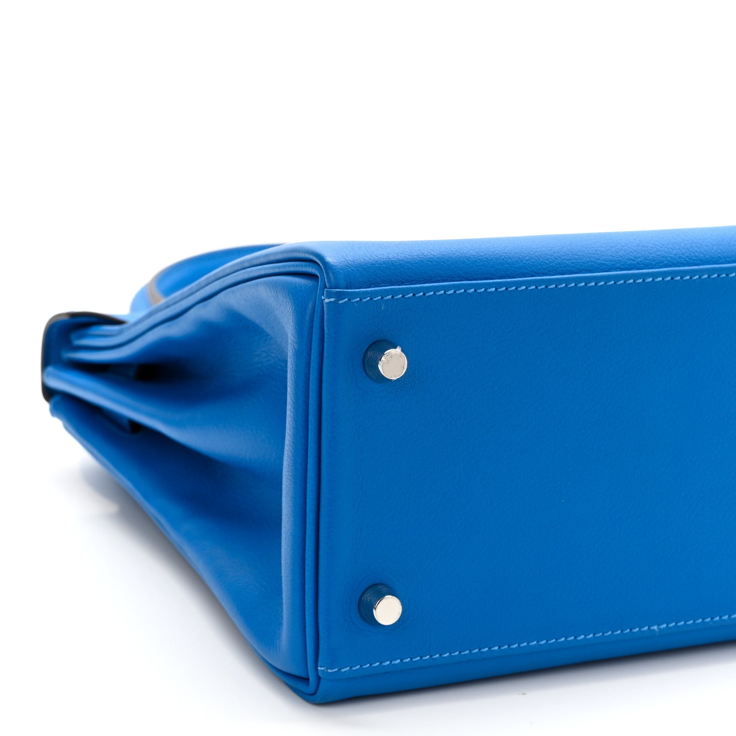 Hermes Evercolor Kelly Retourne 28 Bleu Hydra 9 of 13